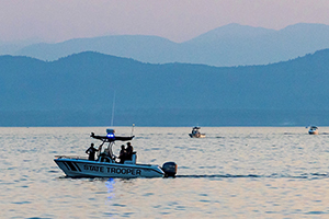 VSP Marine Unit patrol on Lake Champlain