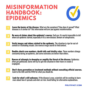 Tips to dispel misinformation