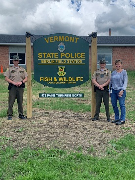 Barracks Sign