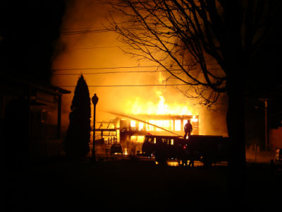 Putney Store Fire
