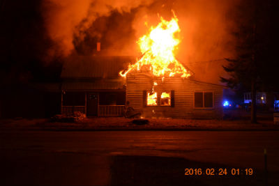 House fire in St Albans