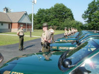 Royalton Troopers at Inspection