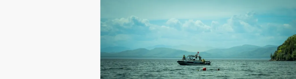 URT boat Lake Champlain